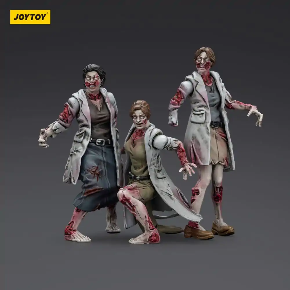 Zombie Dark Source akcijske figure 3-Pack Medics 8 cm fotografija proizvoda