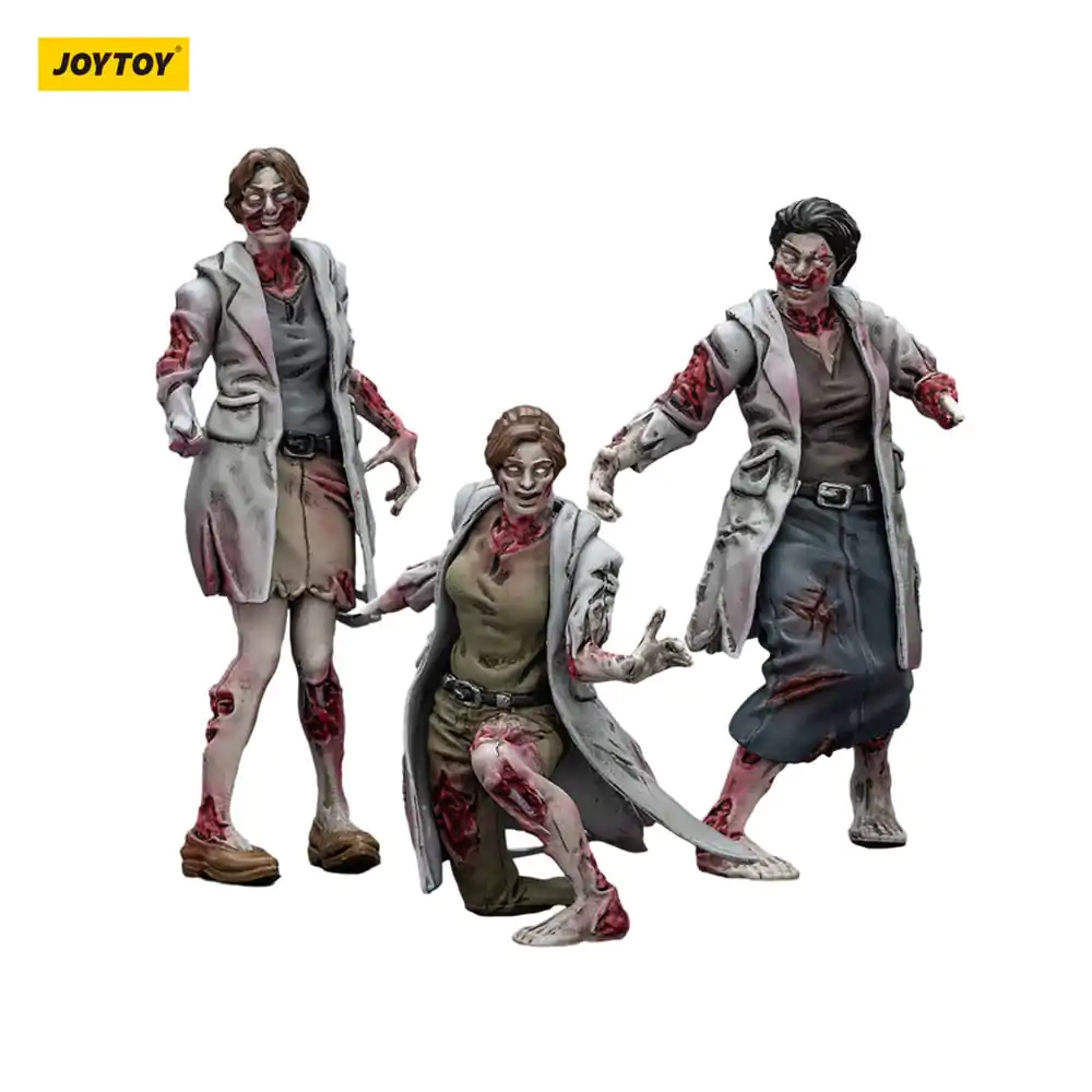 Zombie Dark Source akcijske figure 3-Pack Medics 8 cm fotografija proizvoda