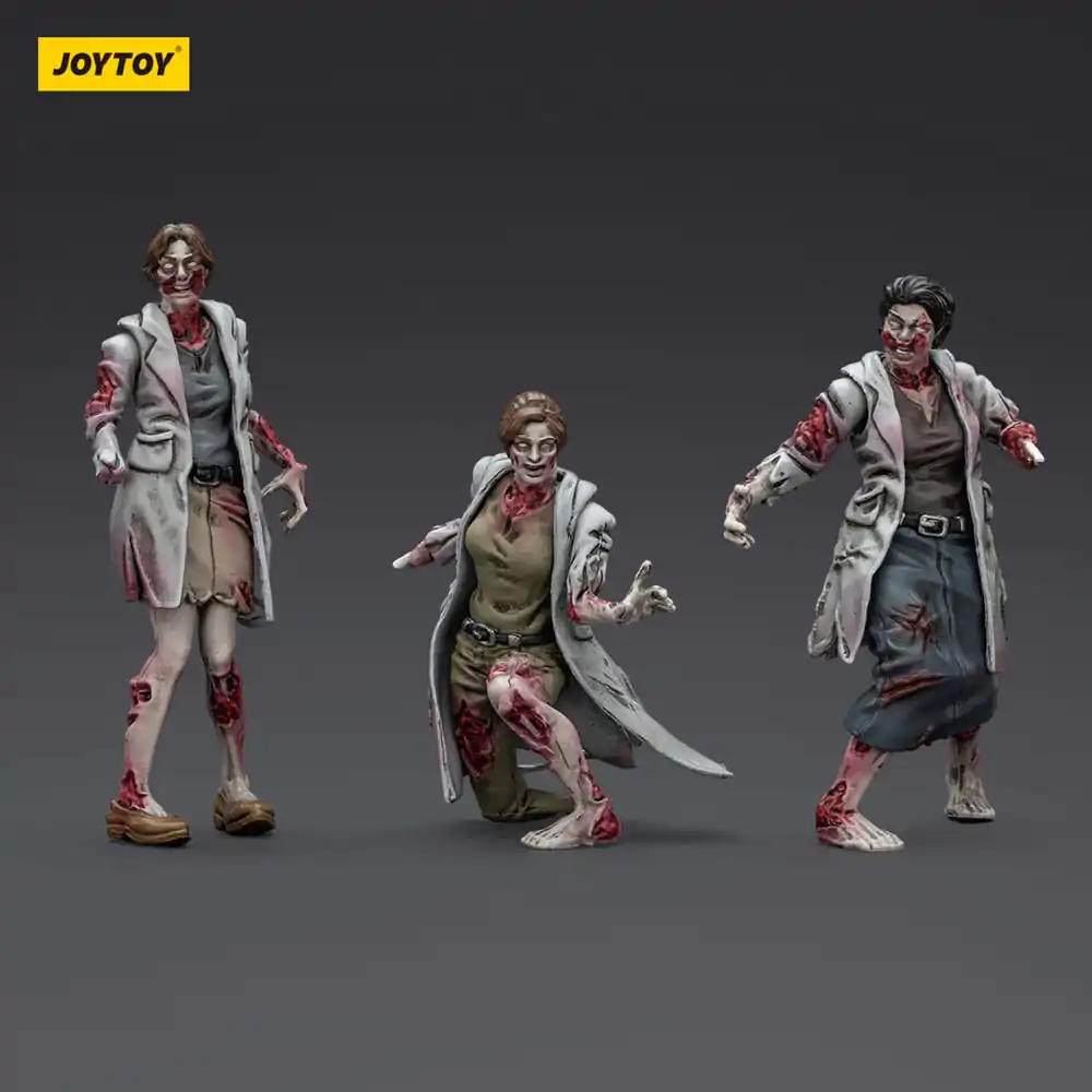 Zombie Dark Source akcijske figure 3-Pack Medics 8 cm fotografija proizvoda