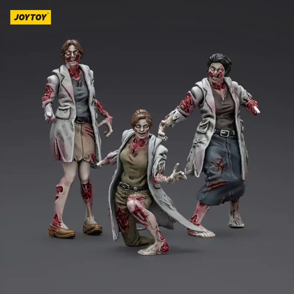 Zombie Dark Source akcijske figure 3-Pack Medics 8 cm fotografija proizvoda