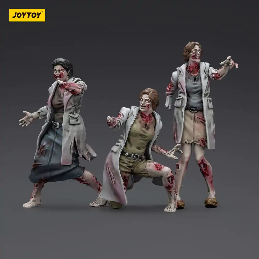 Zombie Dark Source akcijske figure 3-Pack Medics 8 cm fotografija proizvoda