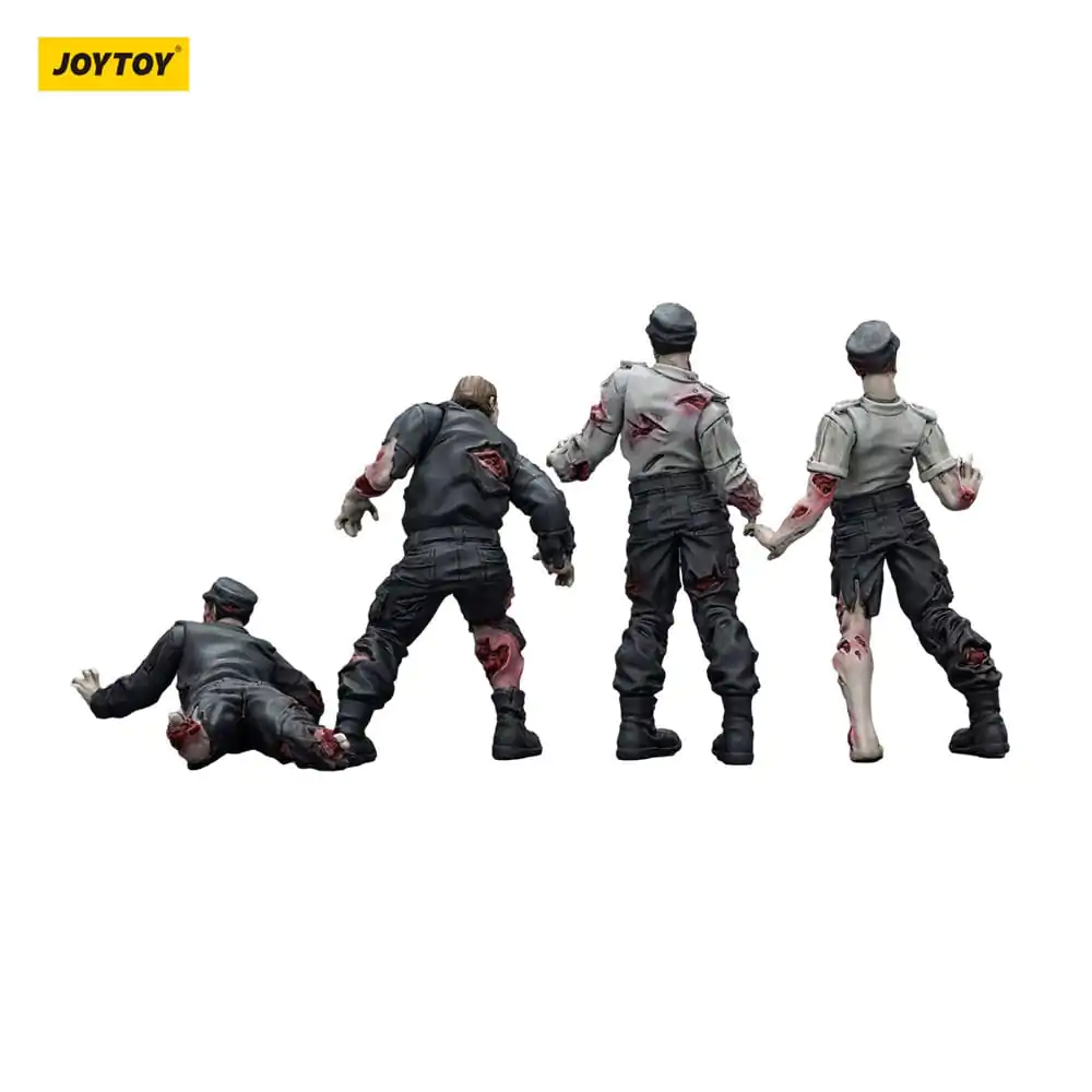 Zombie Dark Source akcijske figure 4-Pack Security Guards 8 cm fotografija proizvoda