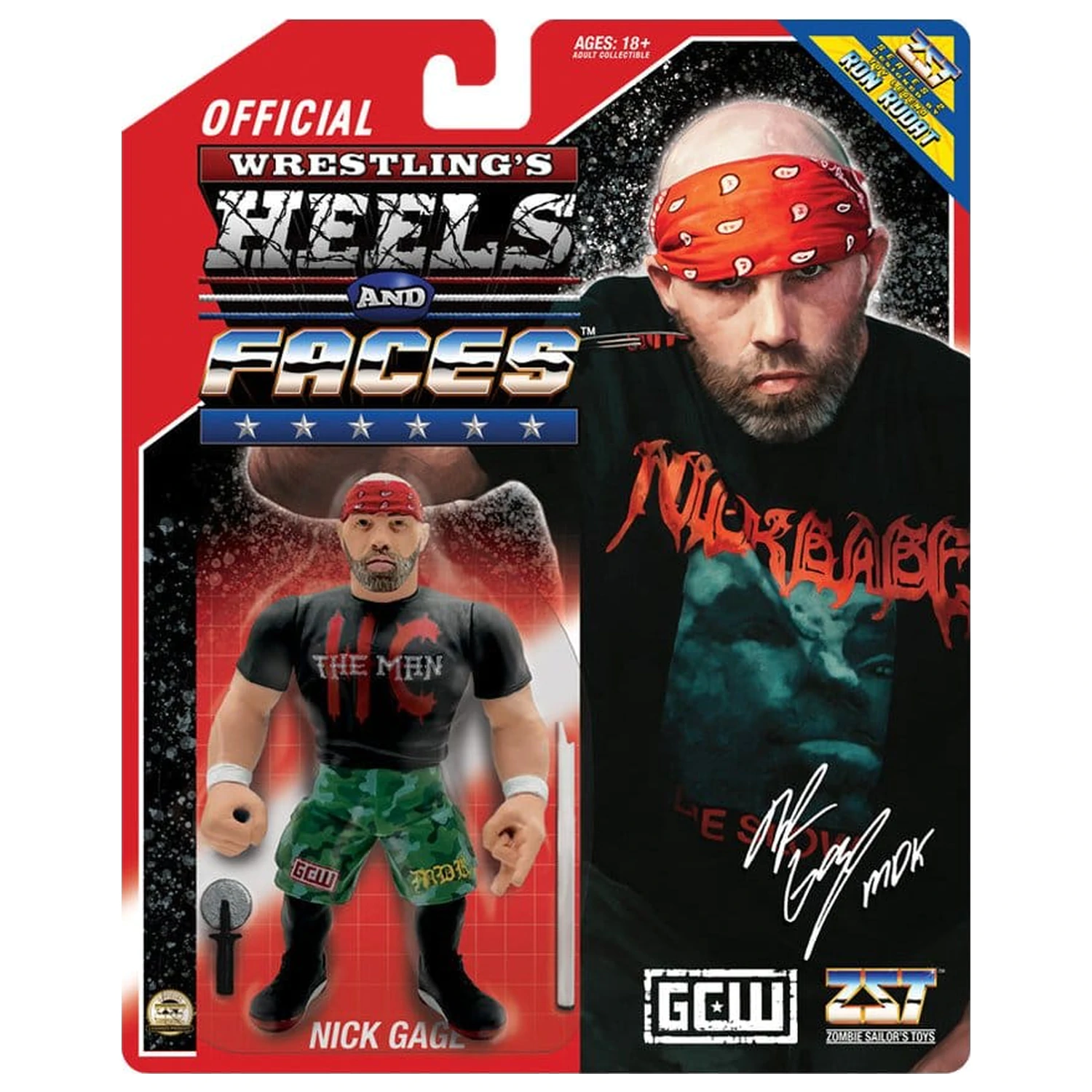 Zombie Sailor's Toys akcijska figura Nick Gage 11 cm fotografija proizvoda
