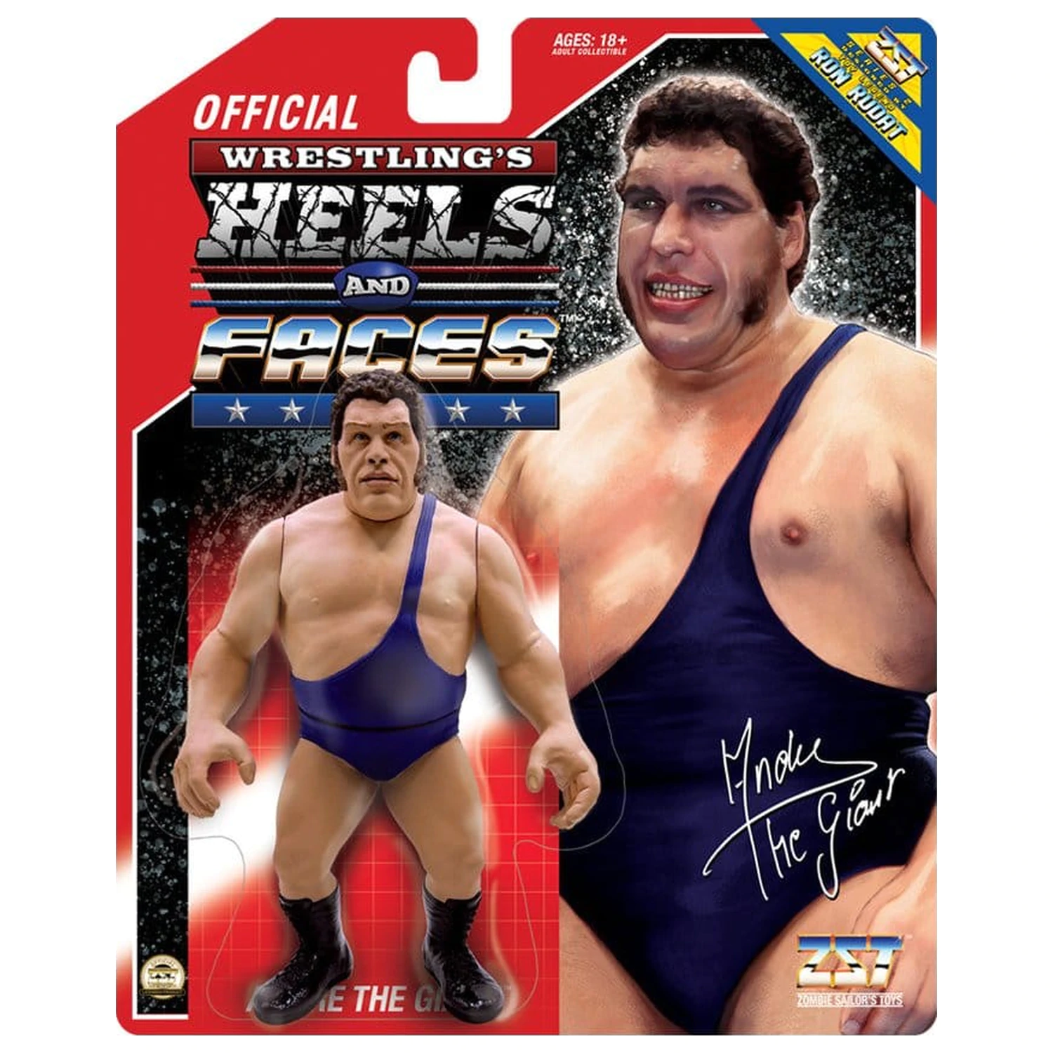 Zombie Sailor's Toys Andre the Giant akcijska figura s plavim remenom 11 cm fotografija proizvoda