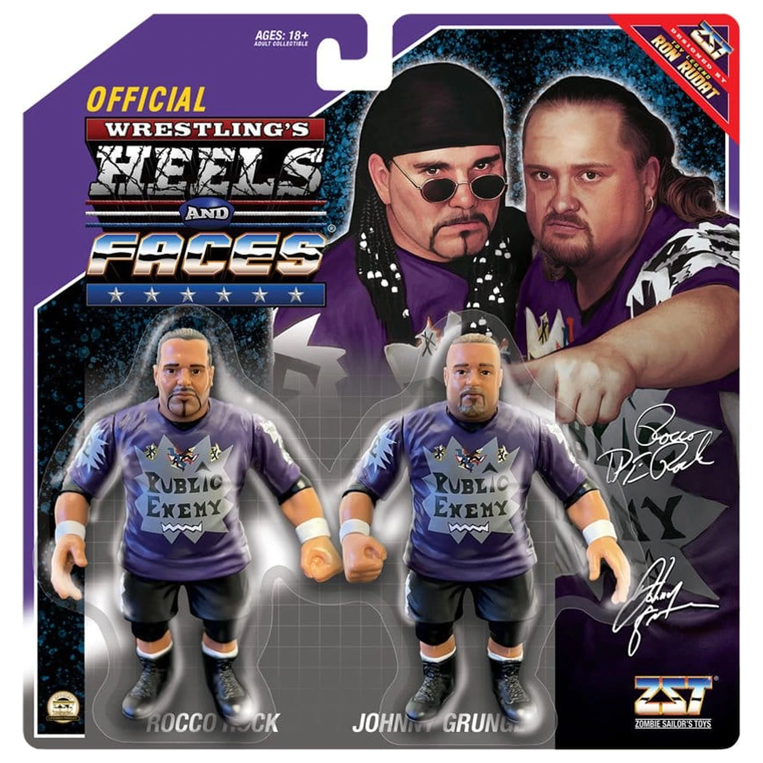 Zombie Sailor's Toys akcijske figure, paket od 2 komada, Rocco Rock i Johnny Grunge Public Enemy, 11 cm fotografija proizvoda