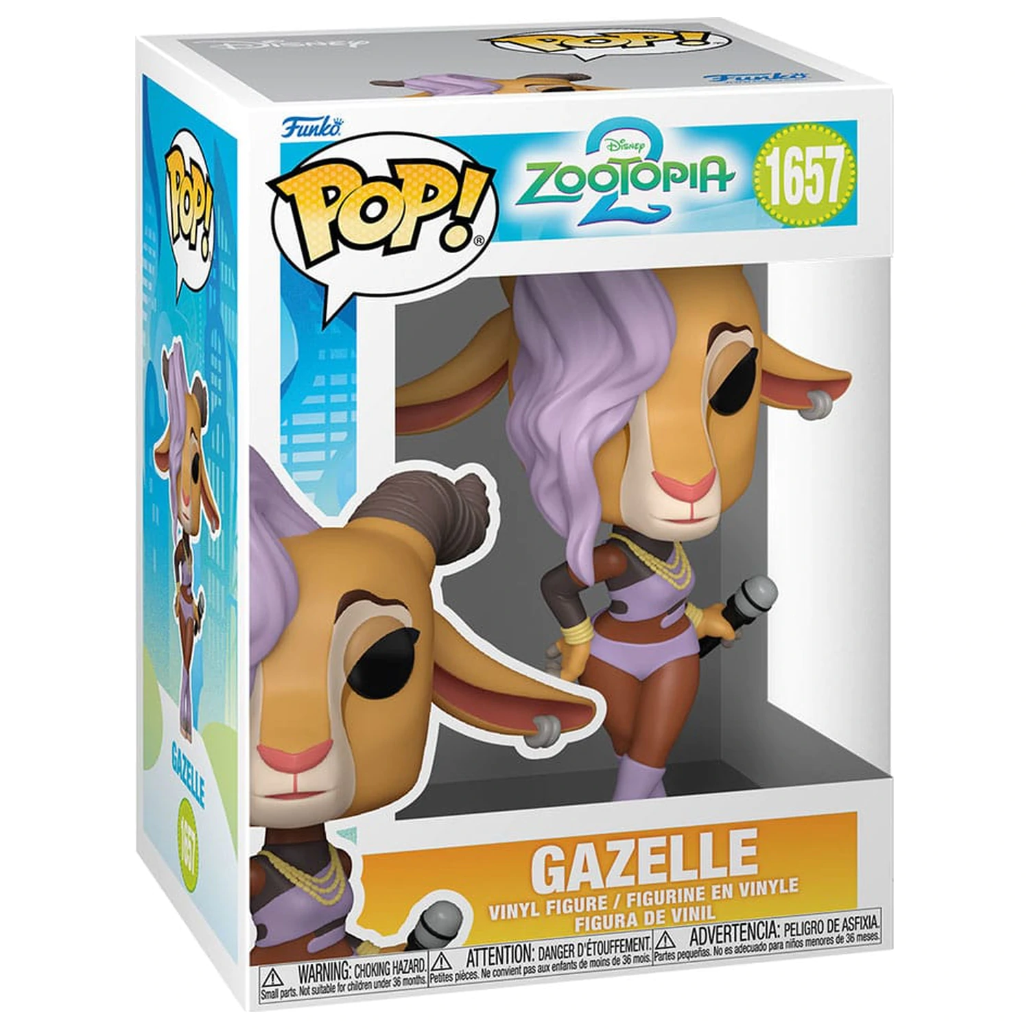Zootopia 2 Funko POP! Movies Vinilna figura Gazelle 9 cm fotografija proizvoda