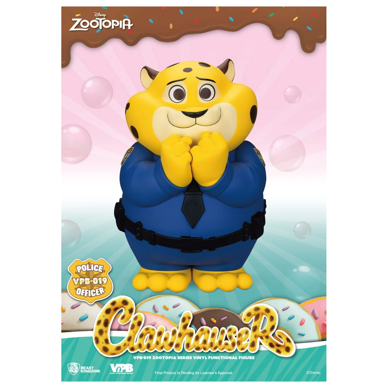 Zootopia Piggy Vinyl Bank Clawhauser 40 cm fotografija proizvoda