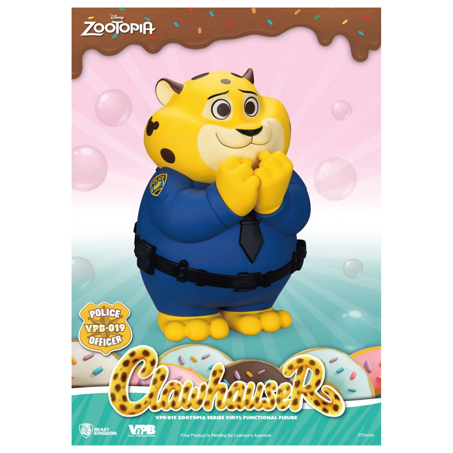 Zootopia Piggy Vinyl Bank Clawhauser 40 cm fotografija proizvoda