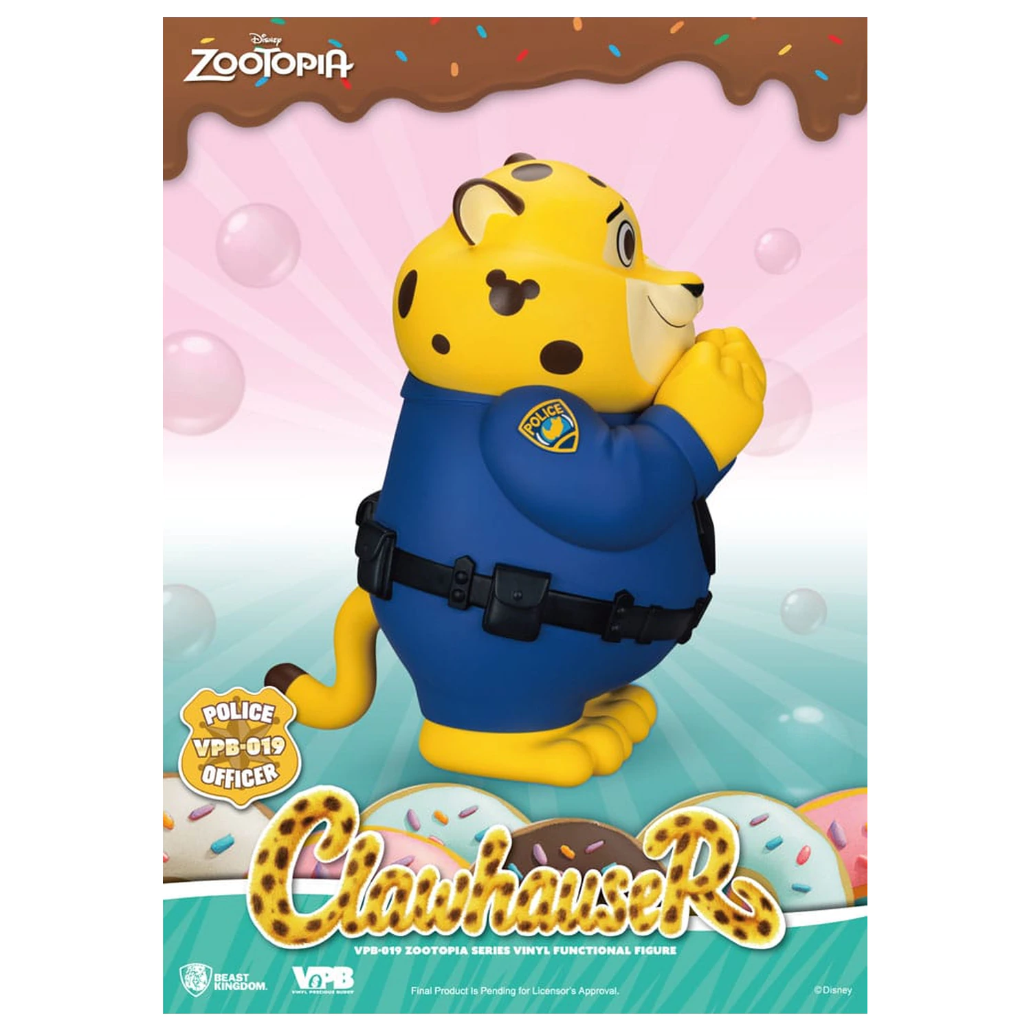 Zootopia Piggy Vinyl Bank Clawhauser 40 cm fotografija proizvoda