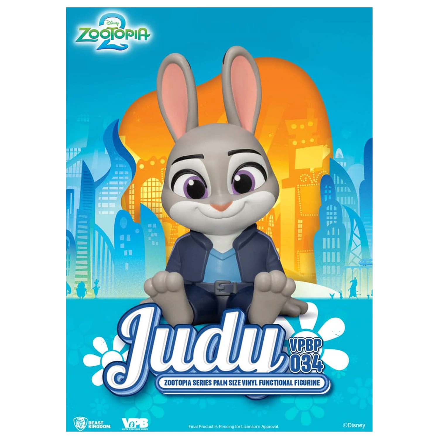 Zootopia Piggy vinilna kasica Judy 15 cm fotografija proizvoda