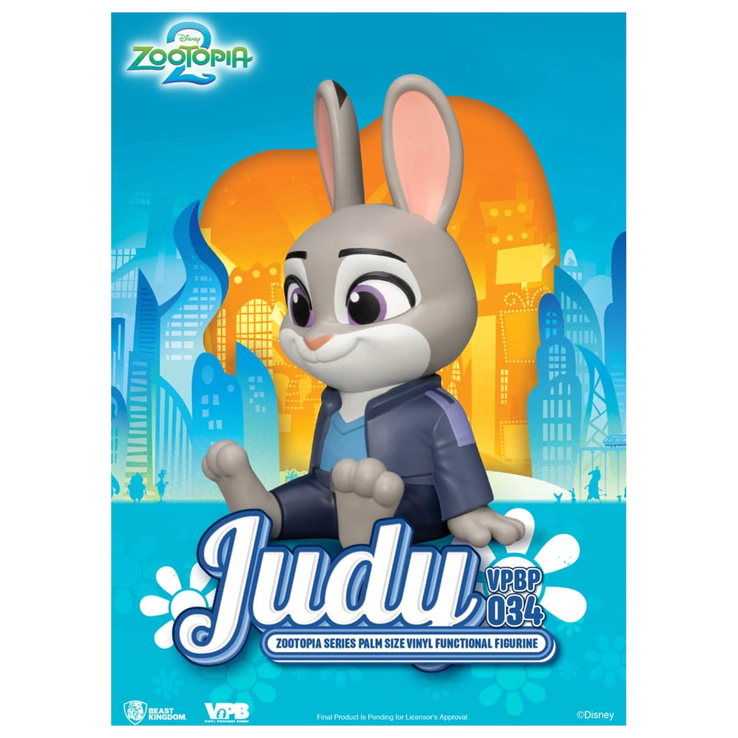 Zootopia Piggy vinilna kasica Judy 15 cm fotografija proizvoda