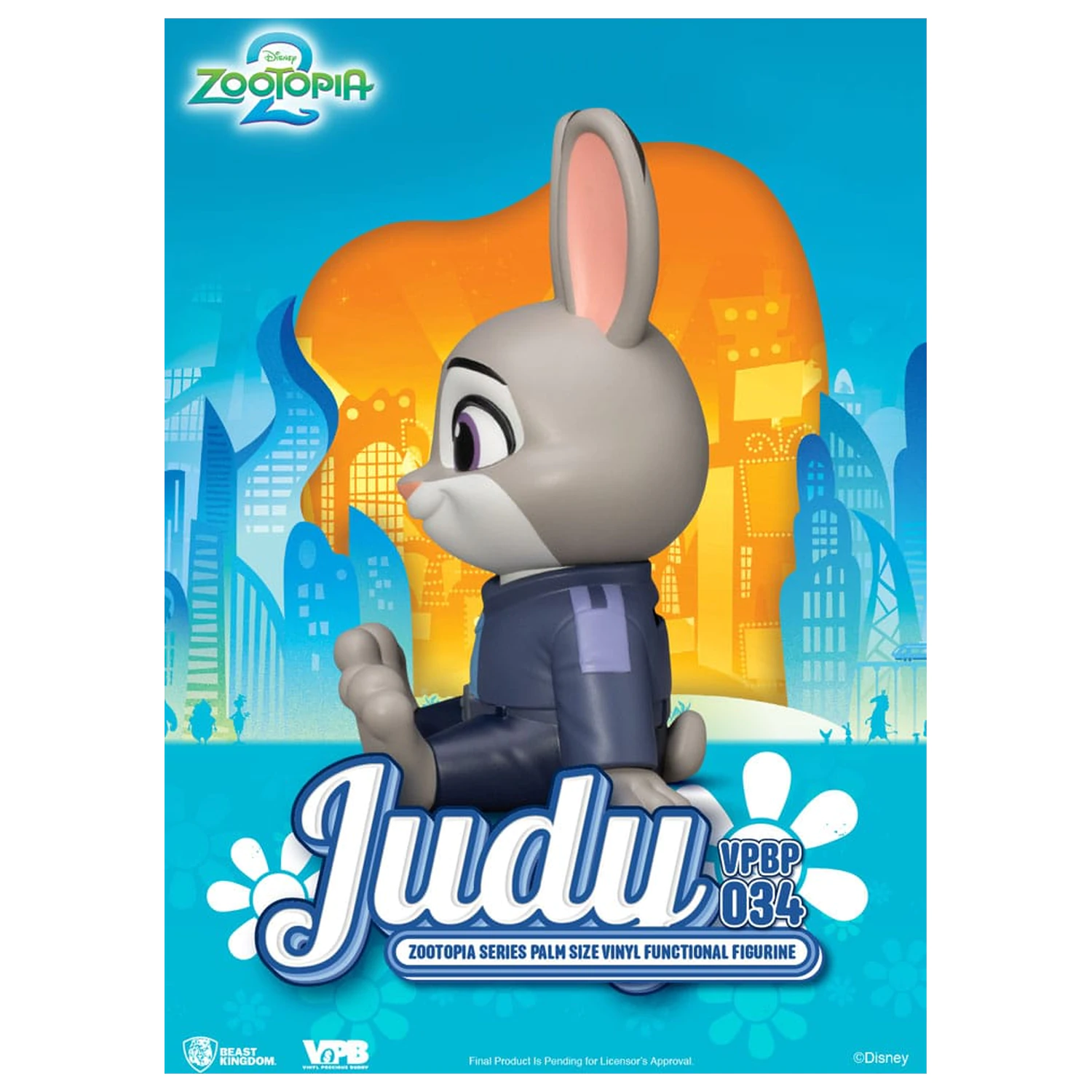 Zootopia Piggy vinilna kasica Judy 15 cm fotografija proizvoda