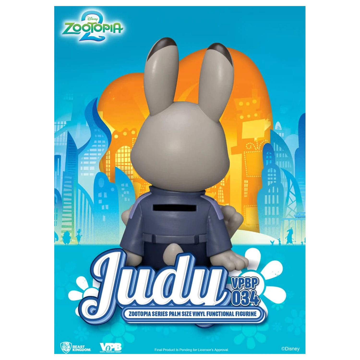Zootopia Piggy vinilna kasica Judy 15 cm fotografija proizvoda