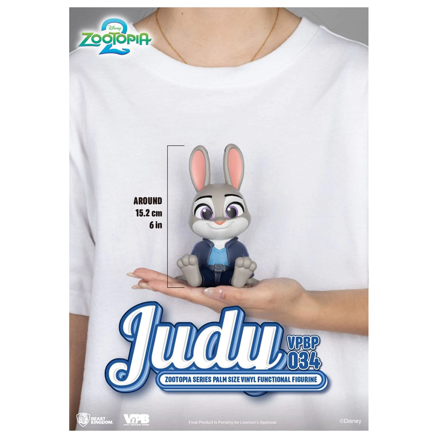 Zootopia Piggy vinilna kasica Judy 15 cm fotografija proizvoda