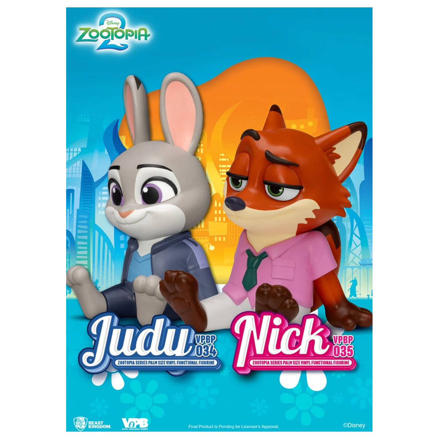 Zootopia Piggy vinilna banka Nick 15 cm fotografija proizvoda