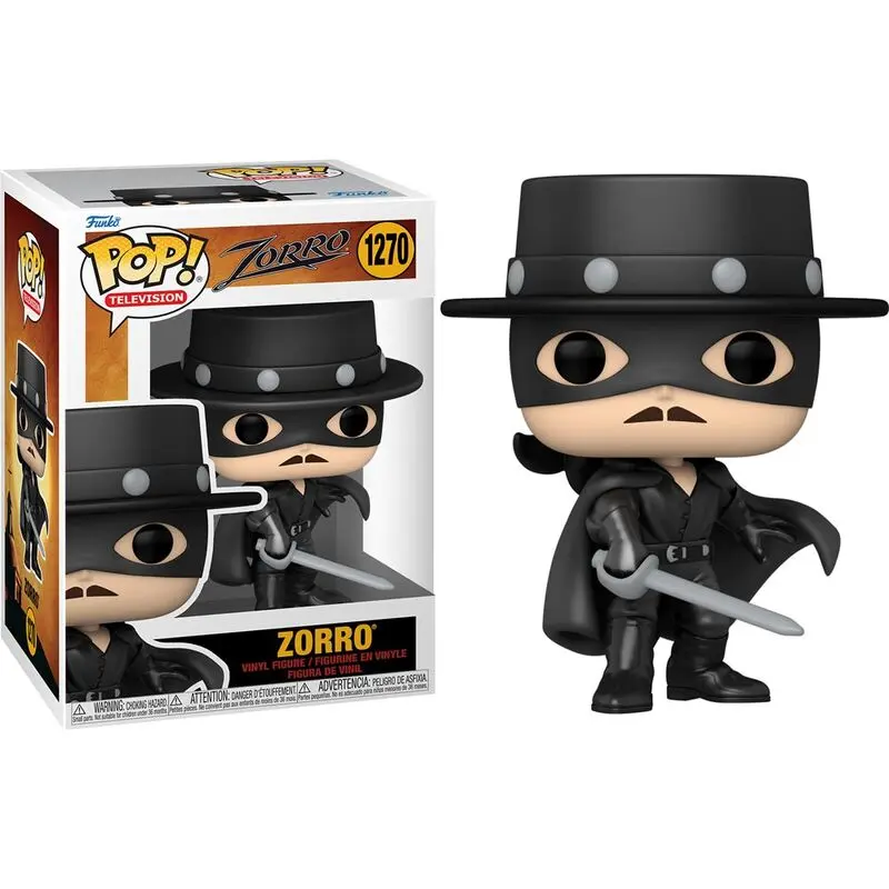 Zorro POP! TV Vinyl Figura Zorro Anniversary 9 cm fotografija proizvoda