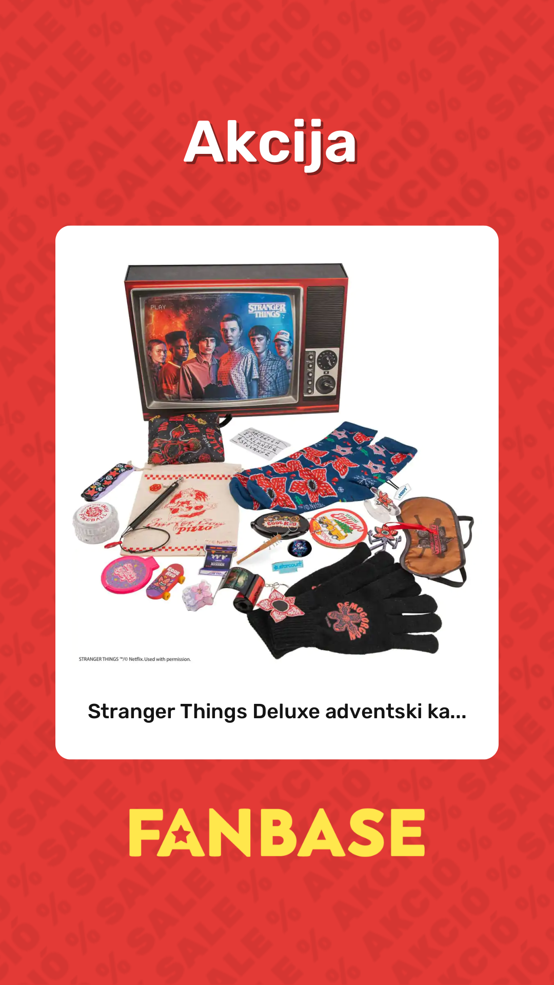 Akcija: Stranger Things Deluxe adventski ka...