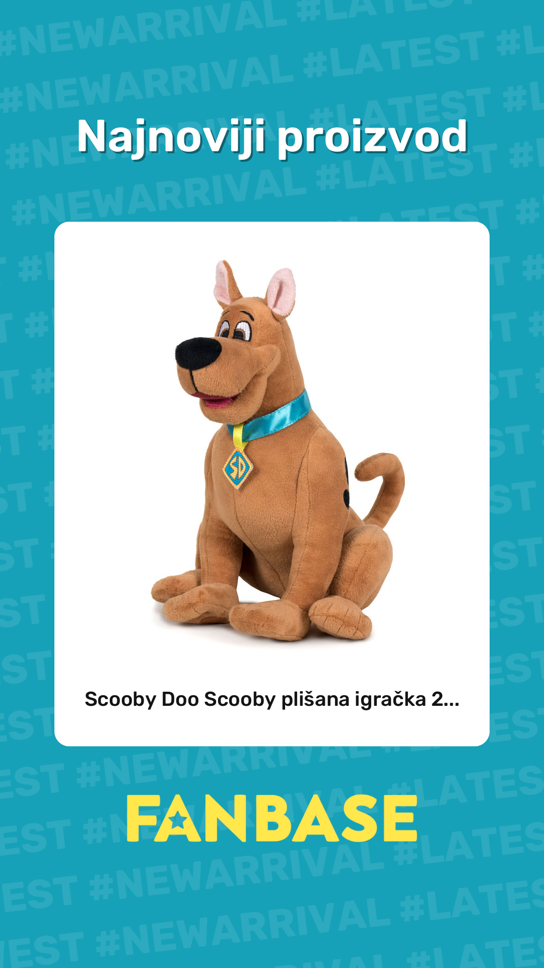 Najnoviji proizvod: Scooby Doo Scooby plišana igračka 2...