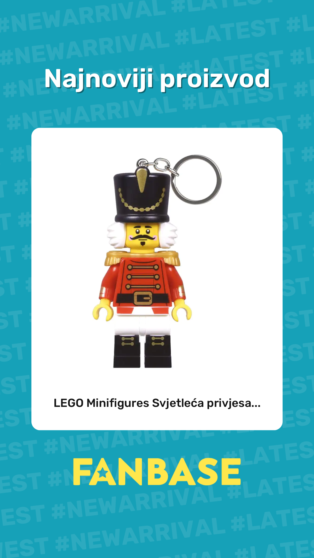 Najnoviji proizvod: LEGO Minifigures Svjetleća privjesa...