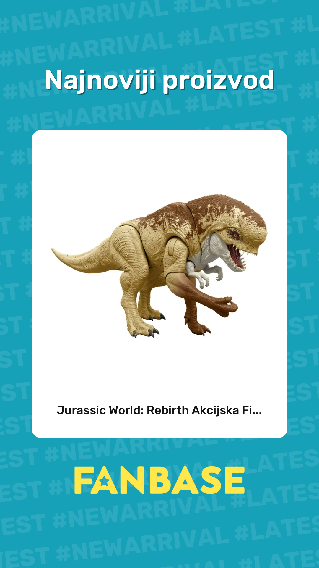 Najnoviji proizvod: Jurassic World: Rebirth Akcijska Fi... Najnoviji proizvod: Jurassic World: Rebirth Akcijska Fi...