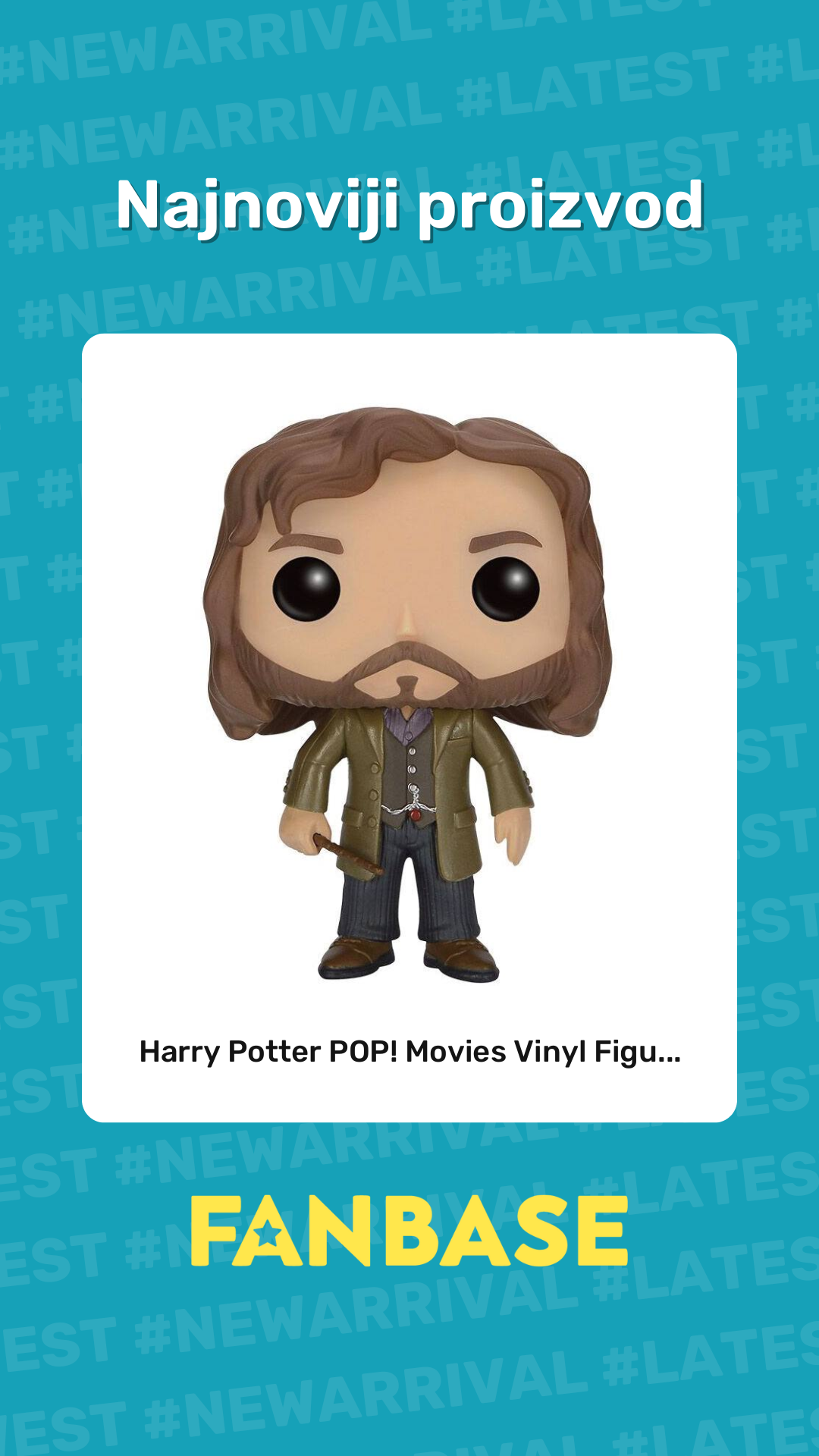 Najnoviji proizvod: Harry Potter POP! Movies Vinyl Figu... Najnoviji proizvod: Harry Potter POP! Movies Vinyl Figu...