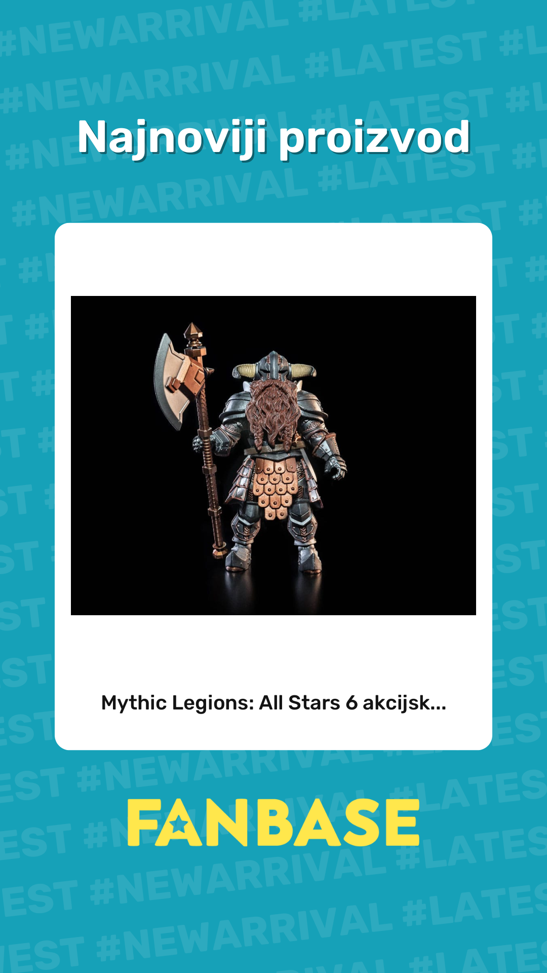 Najnoviji proizvod: Mythic Legions: All Stars 6 akcijsk...