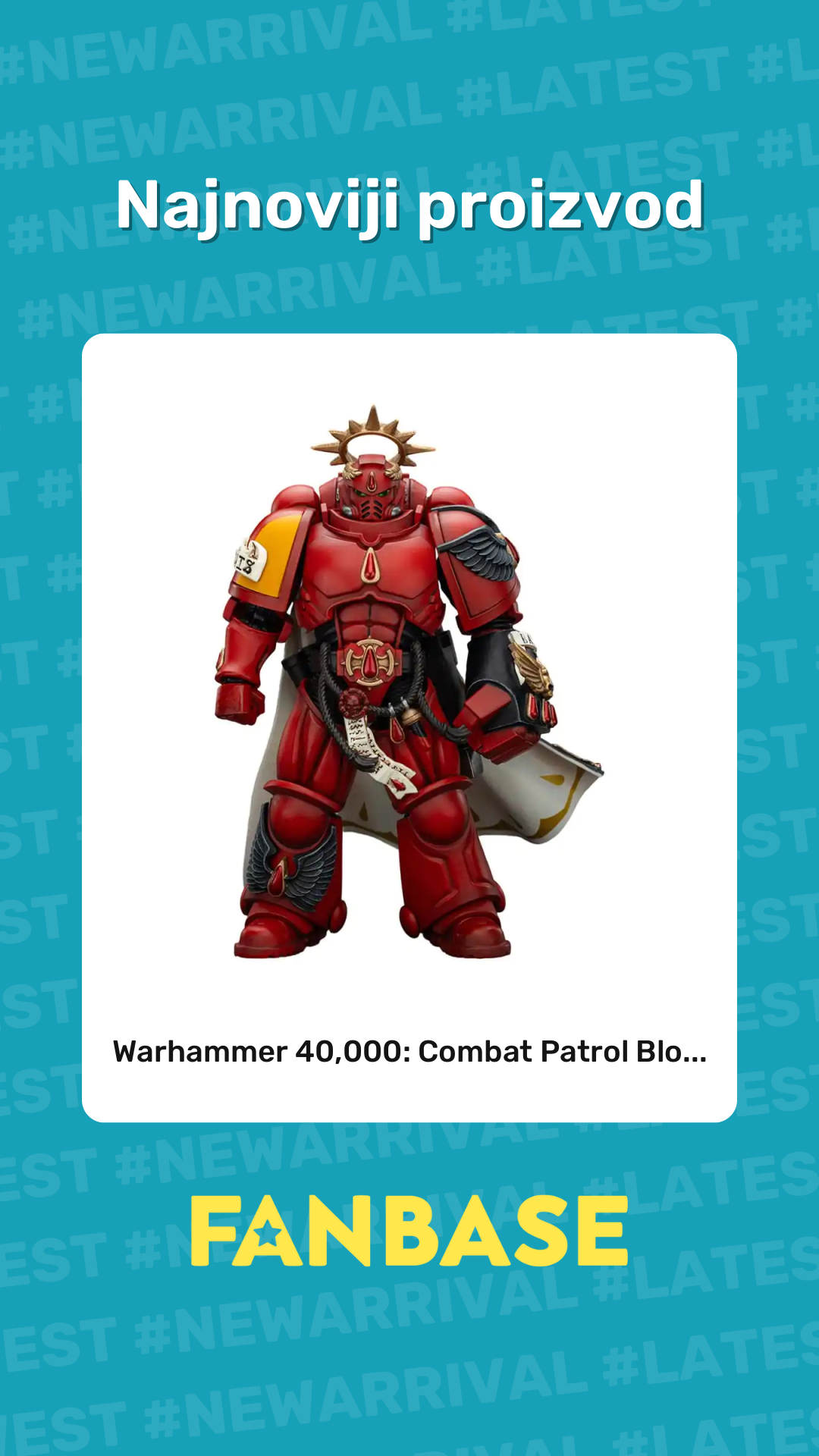 Najnoviji proizvod: Warhammer 40,000: Combat Patrol Blo...