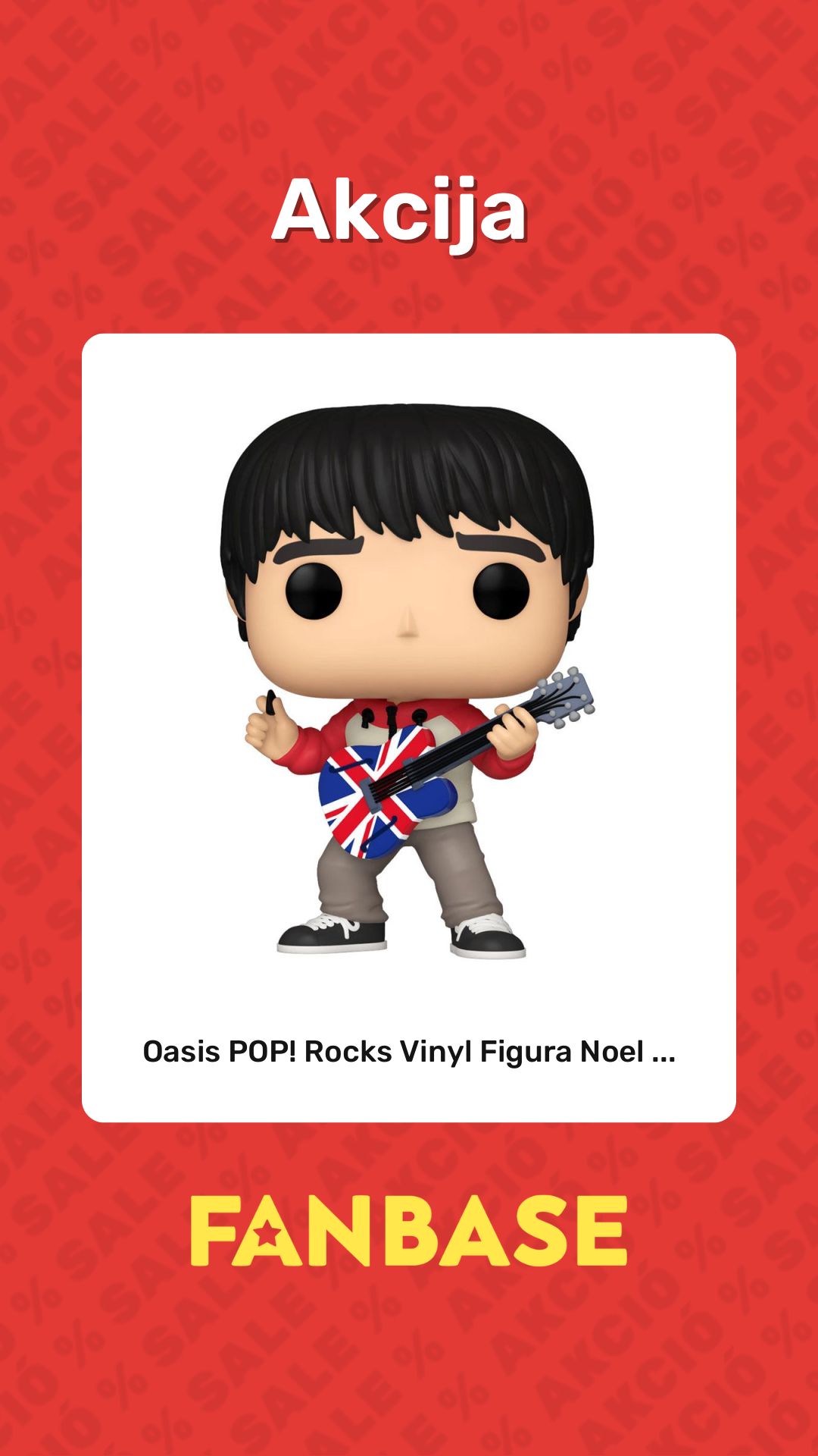 Akcija: Oasis POP! Rocks Vinyl Figura Noel ...