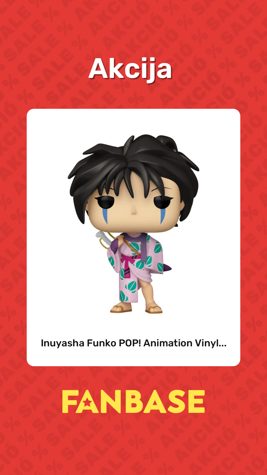 Akcija: Inuyasha Funko POP! Animation Vinyl...