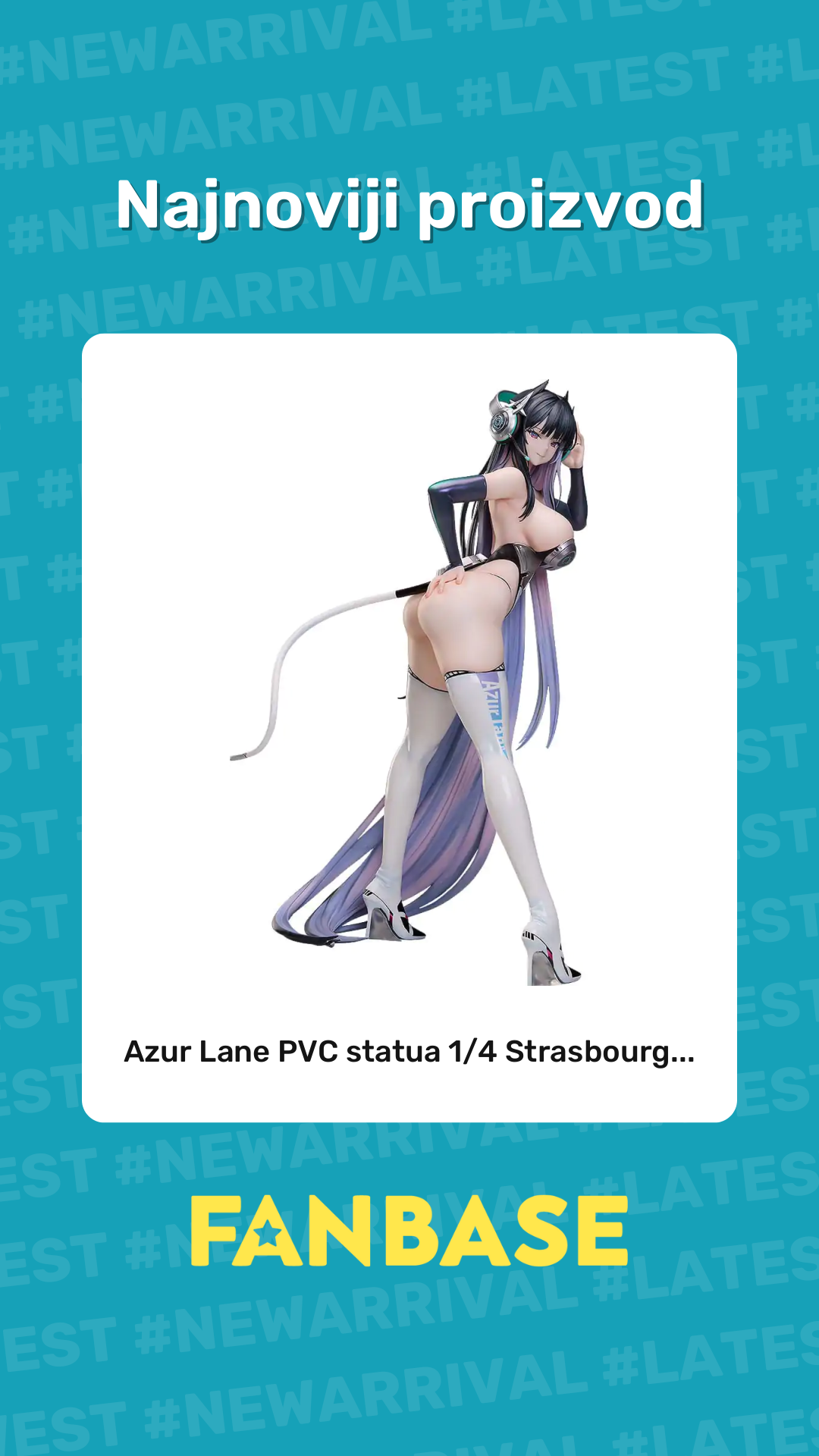 Najnoviji proizvod: Azur Lane PVC statua 1/4 Strasbourg...