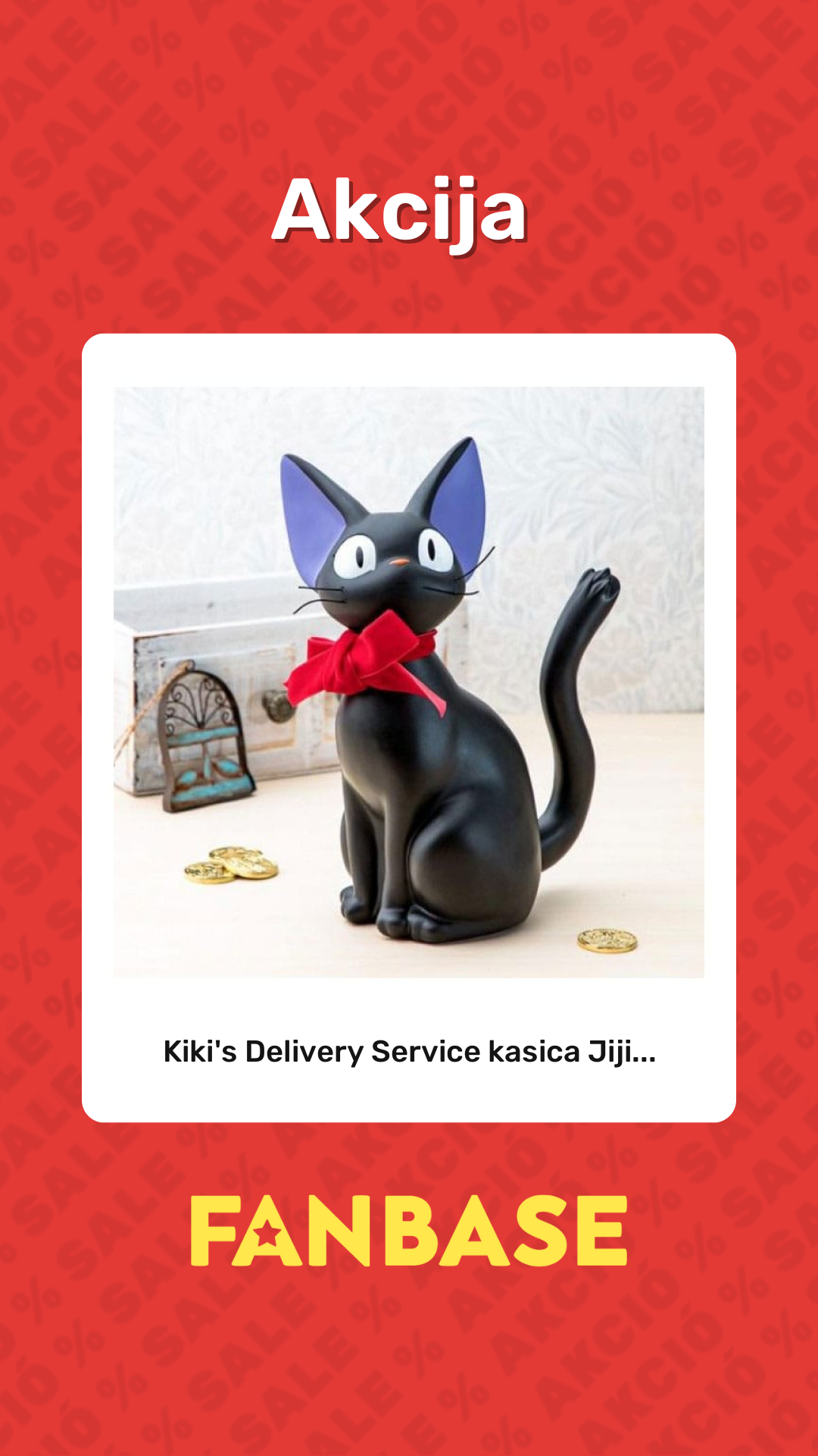 Akcija: Kiki's Delivery Service kasica Jiji...