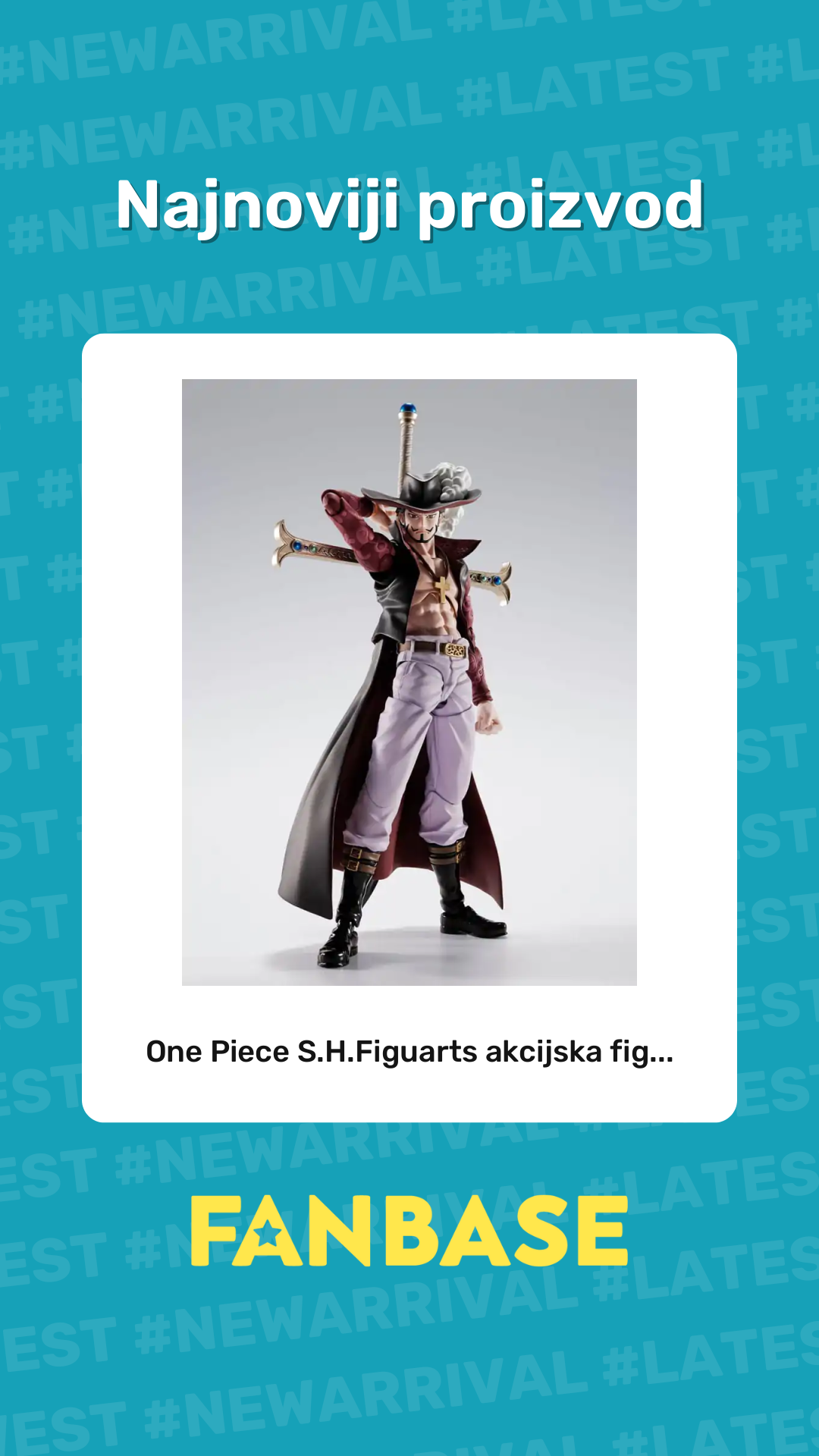 Najnoviji proizvod: One Piece S.H.Figuarts akcijska fig...