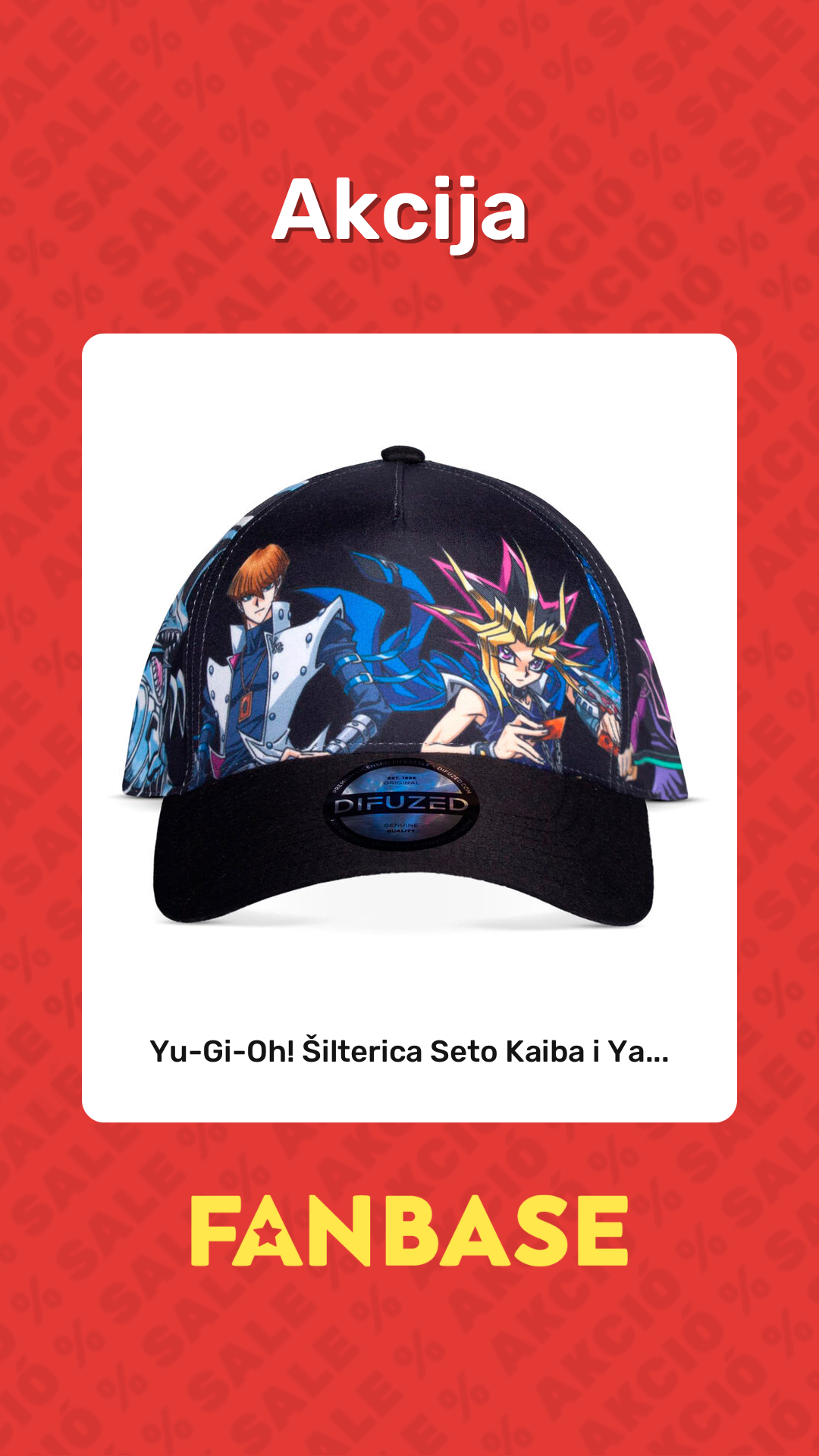Akcija: Yu-Gi-Oh! Šilterica Seto Kaiba i Ya...