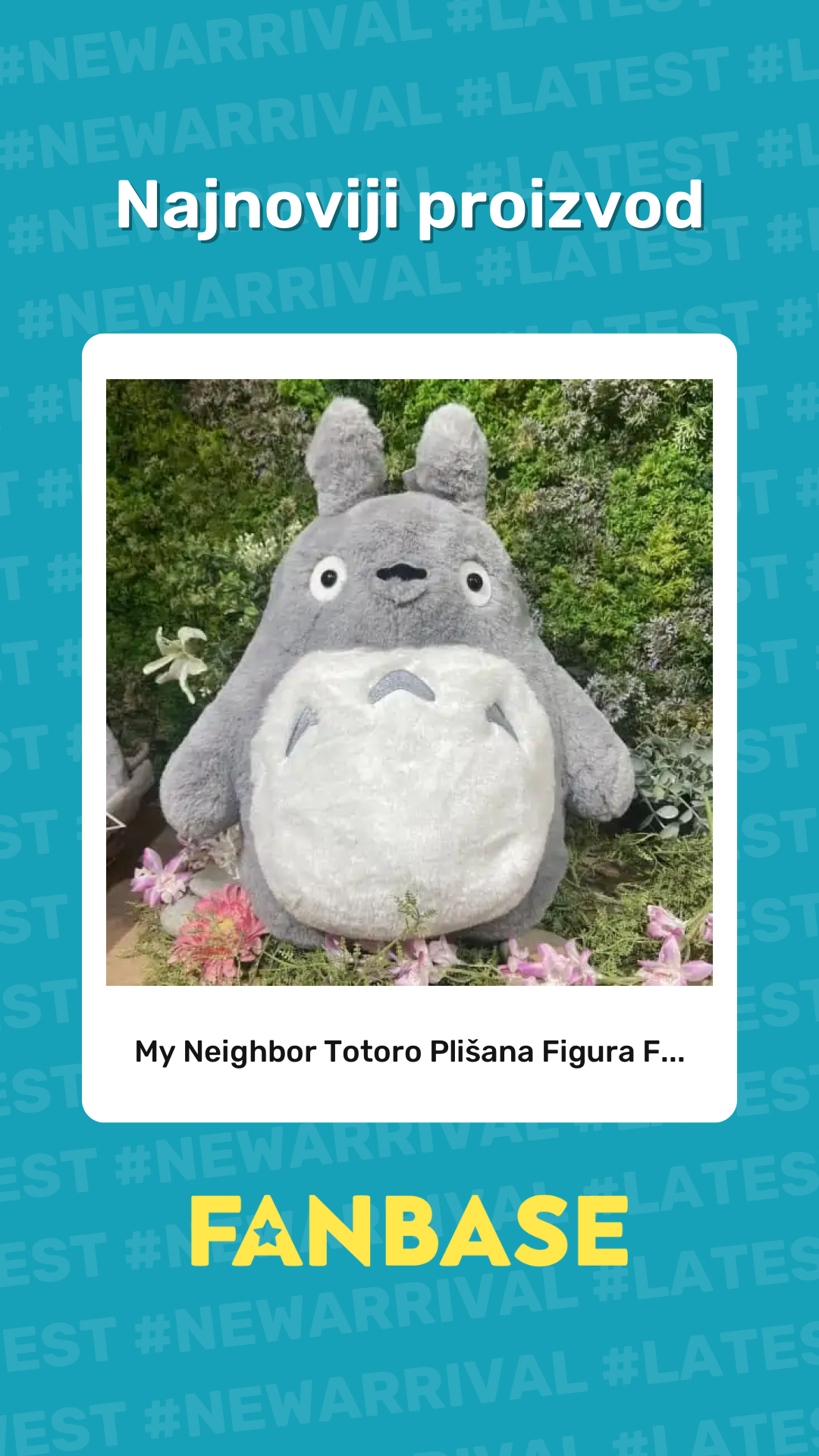 Najnoviji proizvod: My Neighbor Totoro Plišana Figura F...