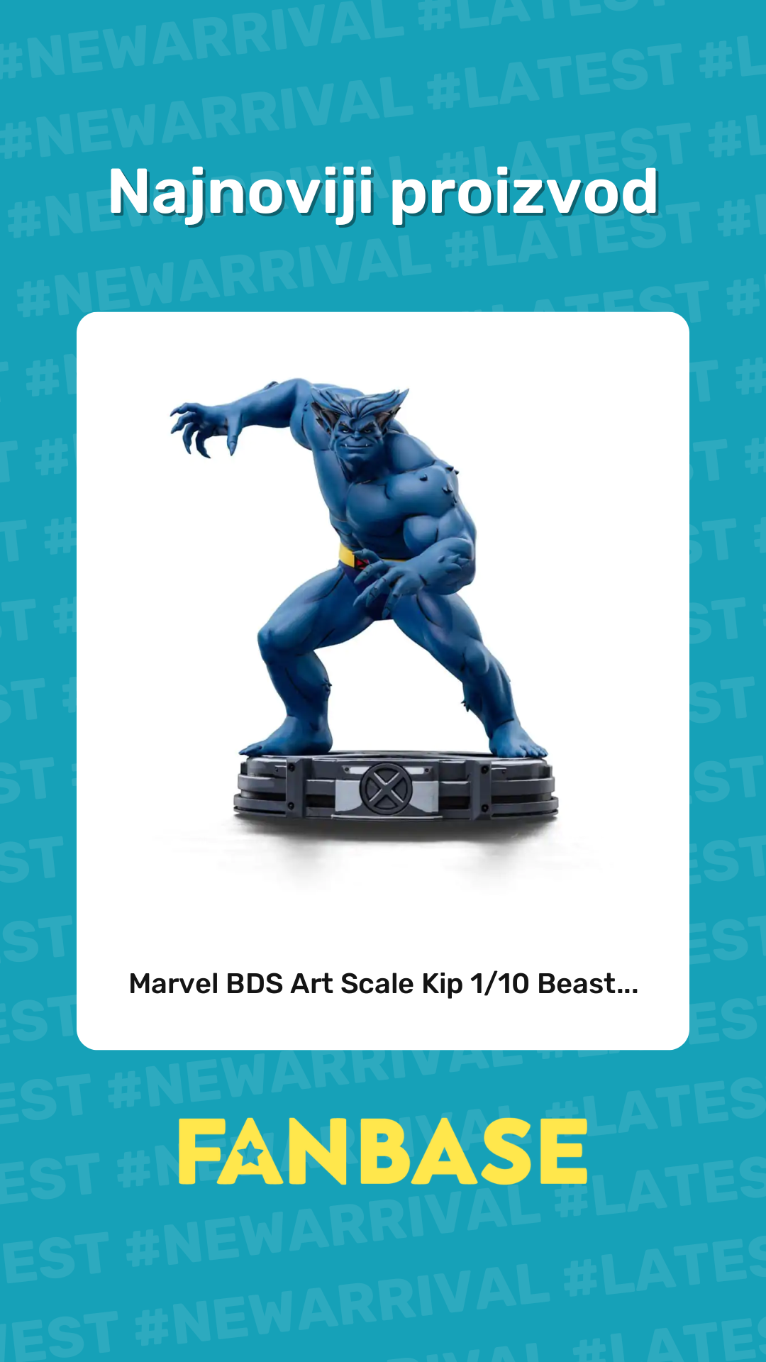Najnoviji proizvod: Marvel BDS Art Scale Kip 1/10 Beast...