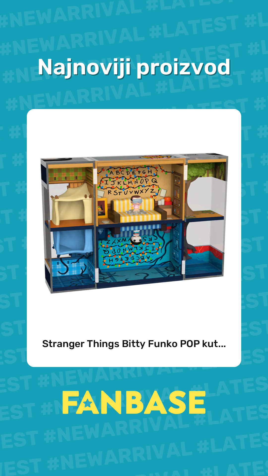 Najnoviji proizvod: Stranger Things Bitty Funko POP kut...
