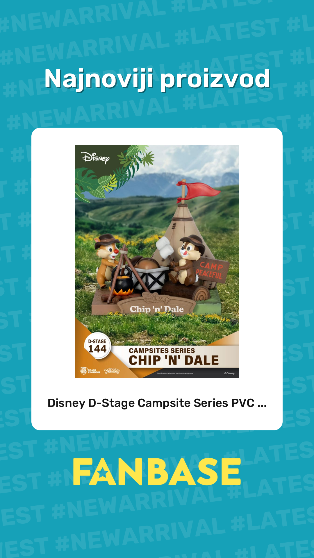 Najnoviji proizvod: Disney D-Stage Campsite Series PVC ...