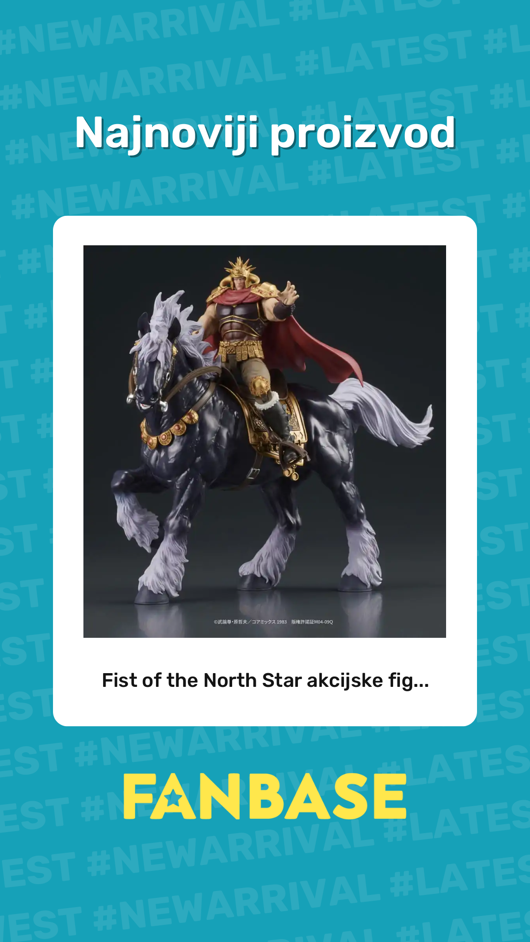 Najnoviji proizvod: Fist of the North Star akcijske fig...