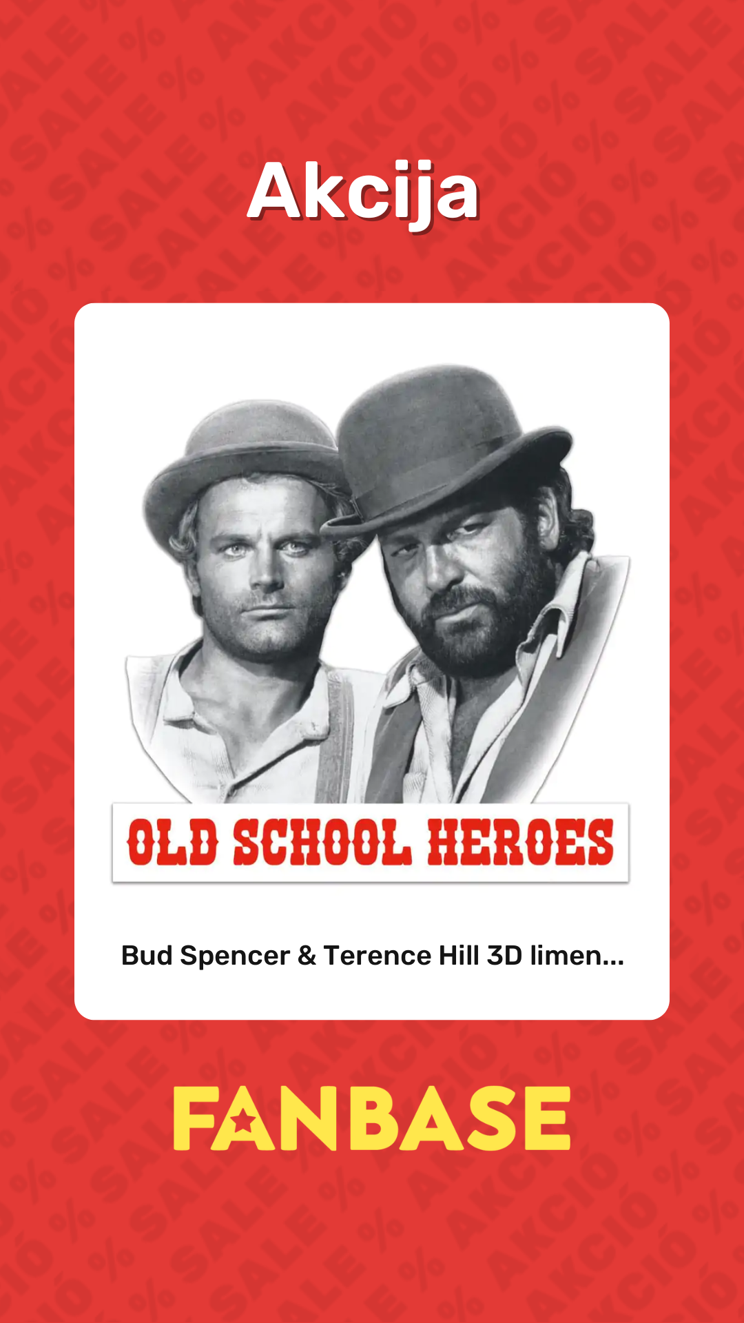 Akcija: Bud Spencer & Terence Hill 3D limen...