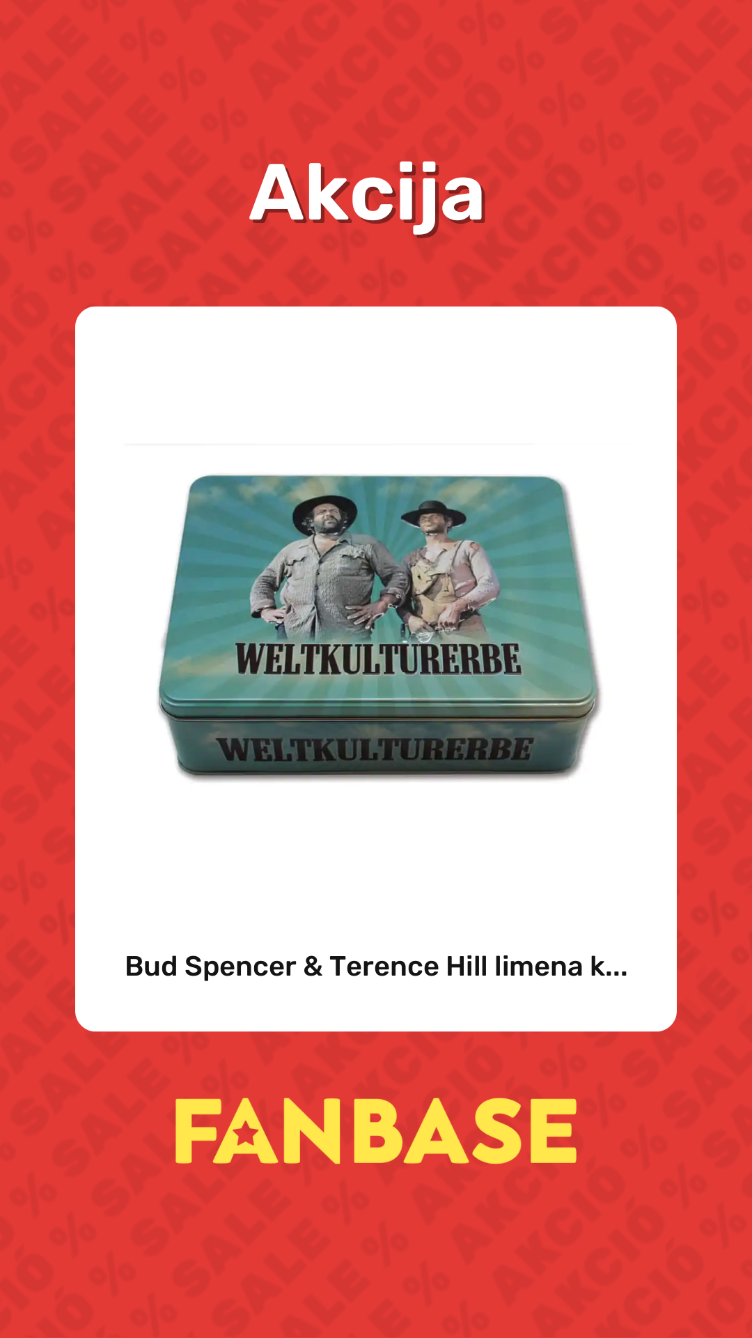 Akcija: Bud Spencer & Terence Hill limena k...