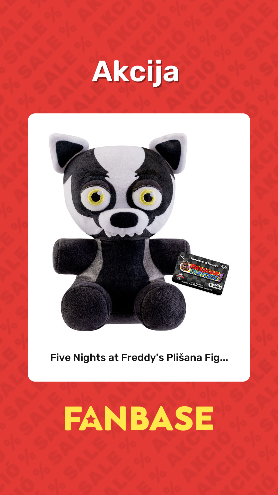 Akcija: Five Nights at Freddy's Plišana Fig...
