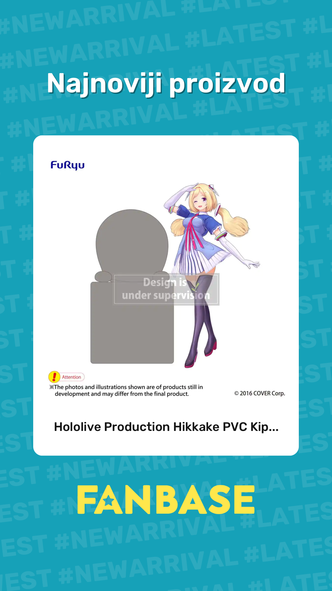 Najnoviji proizvod: Hololive Production Hikkake PVC Kip...