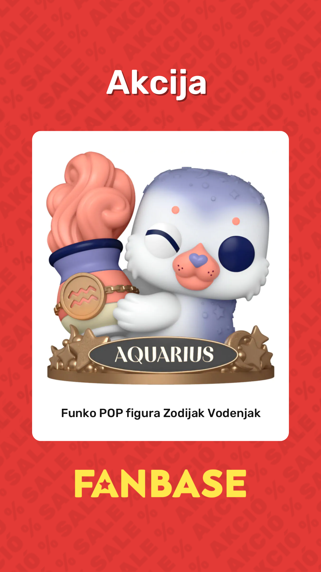 Akcija: Funko POP figura Zodijak Vodenjak