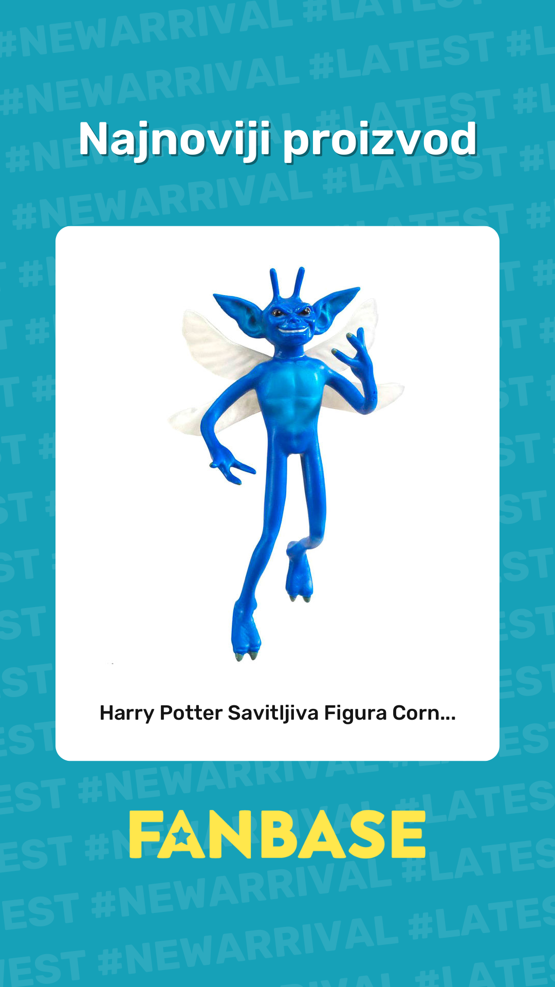 Najnoviji proizvod: Harry Potter Savitljiva Figura Corn...