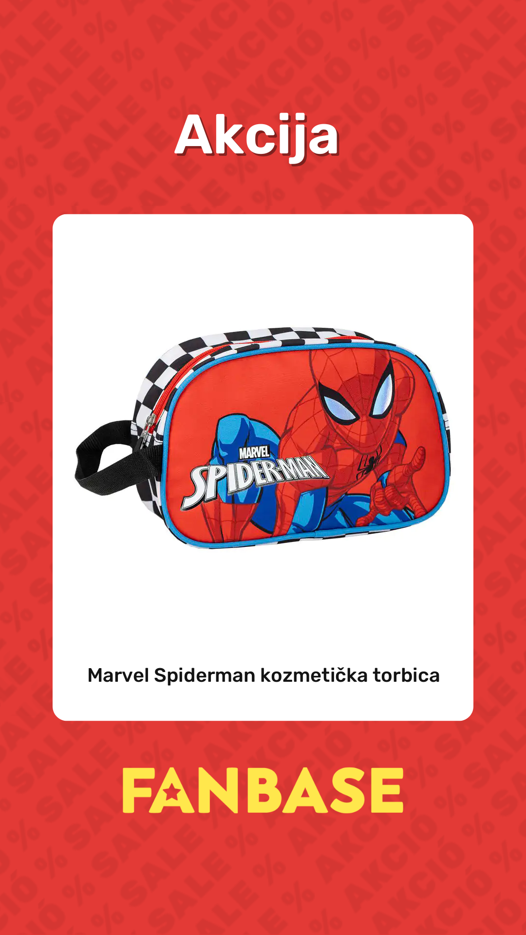 Akcija: Marvel Spiderman kozmetička torbica