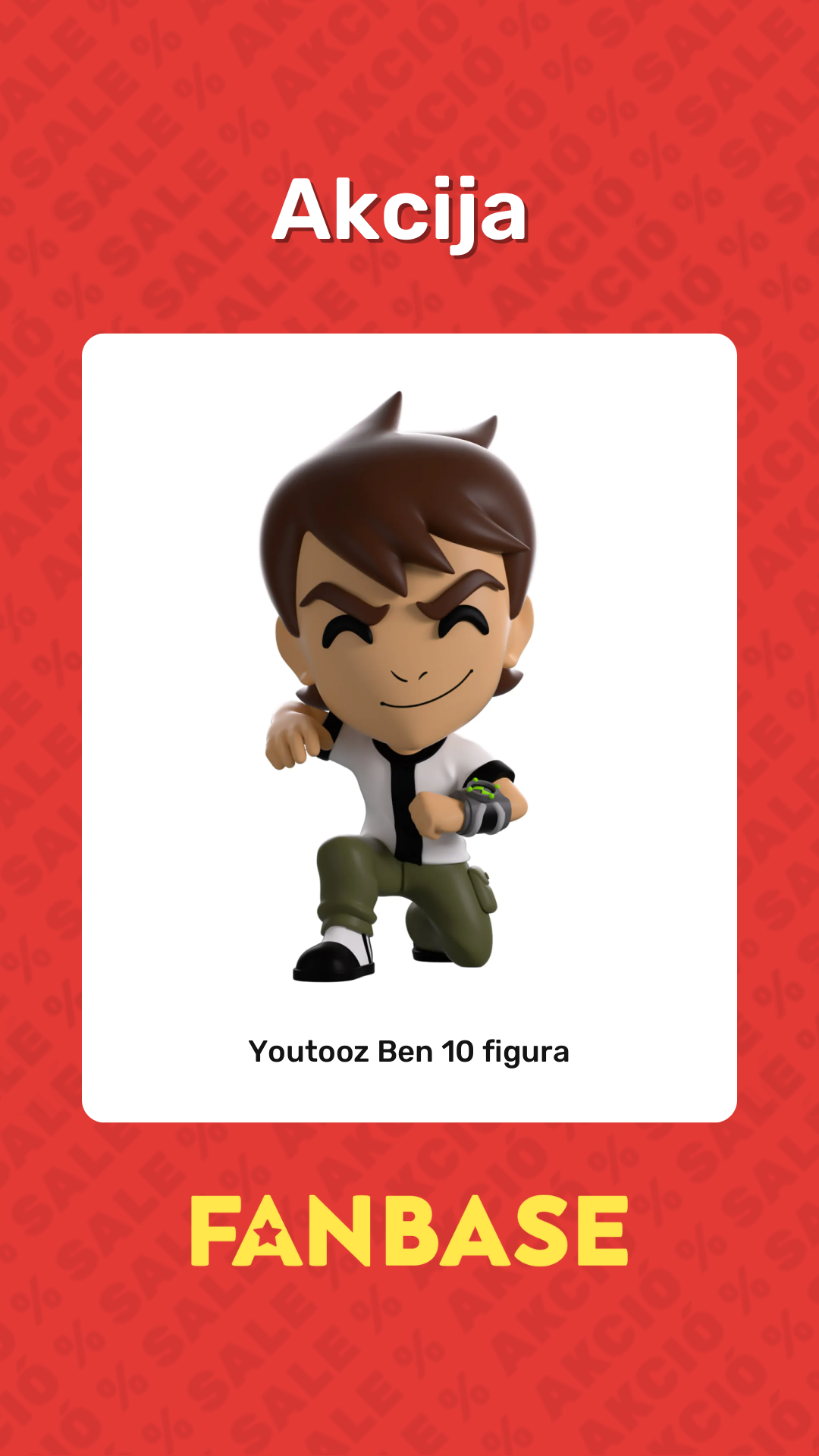 Akcija: Youtooz Ben 10 figura