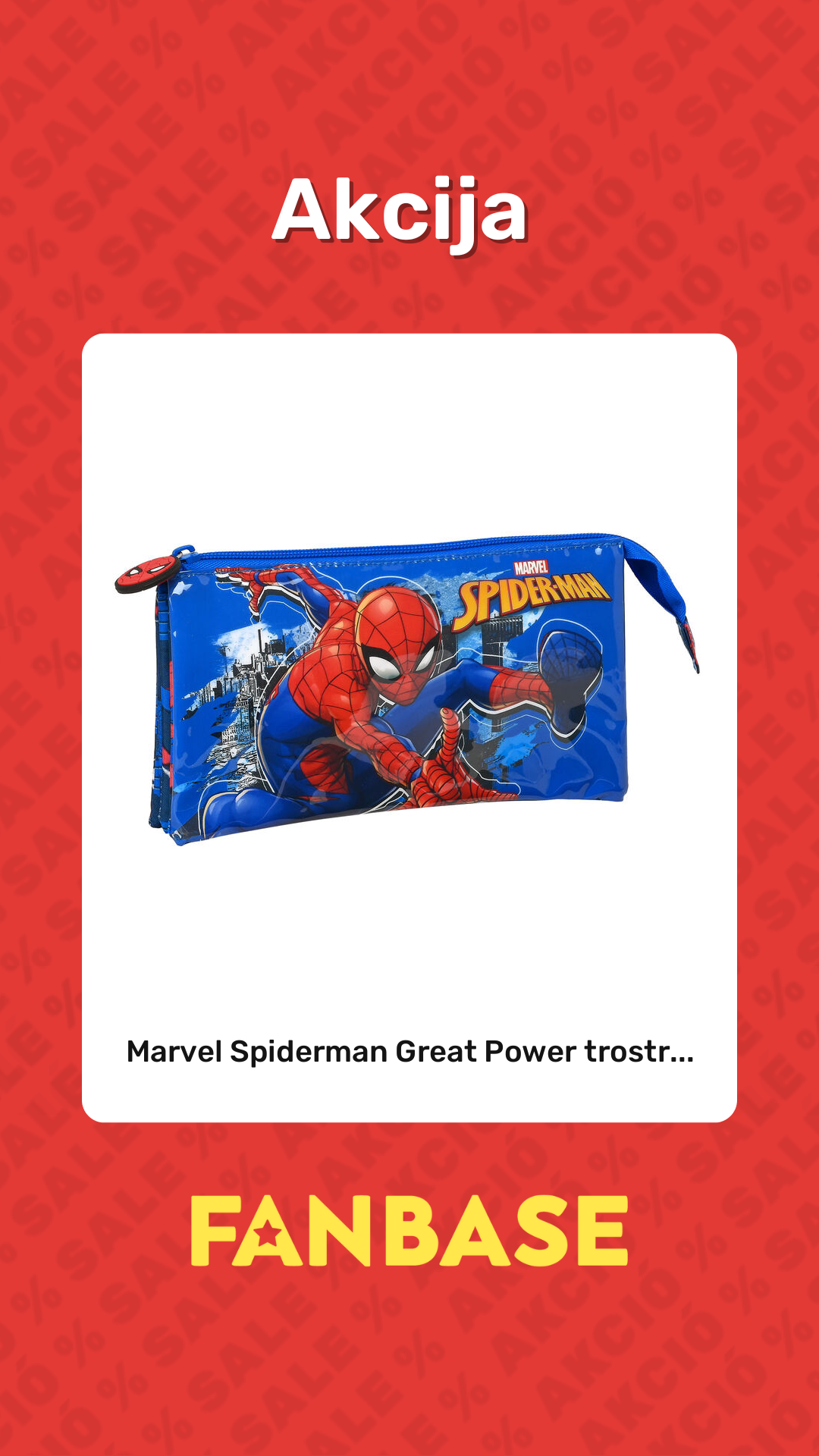 Akcija: Marvel Spiderman Great Power trostr...