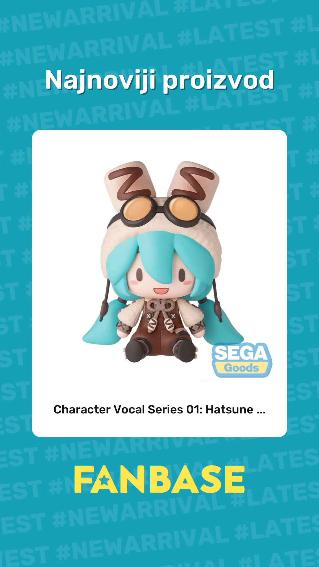 Najnoviji proizvod: Character Vocal Series 01: Hatsune ...