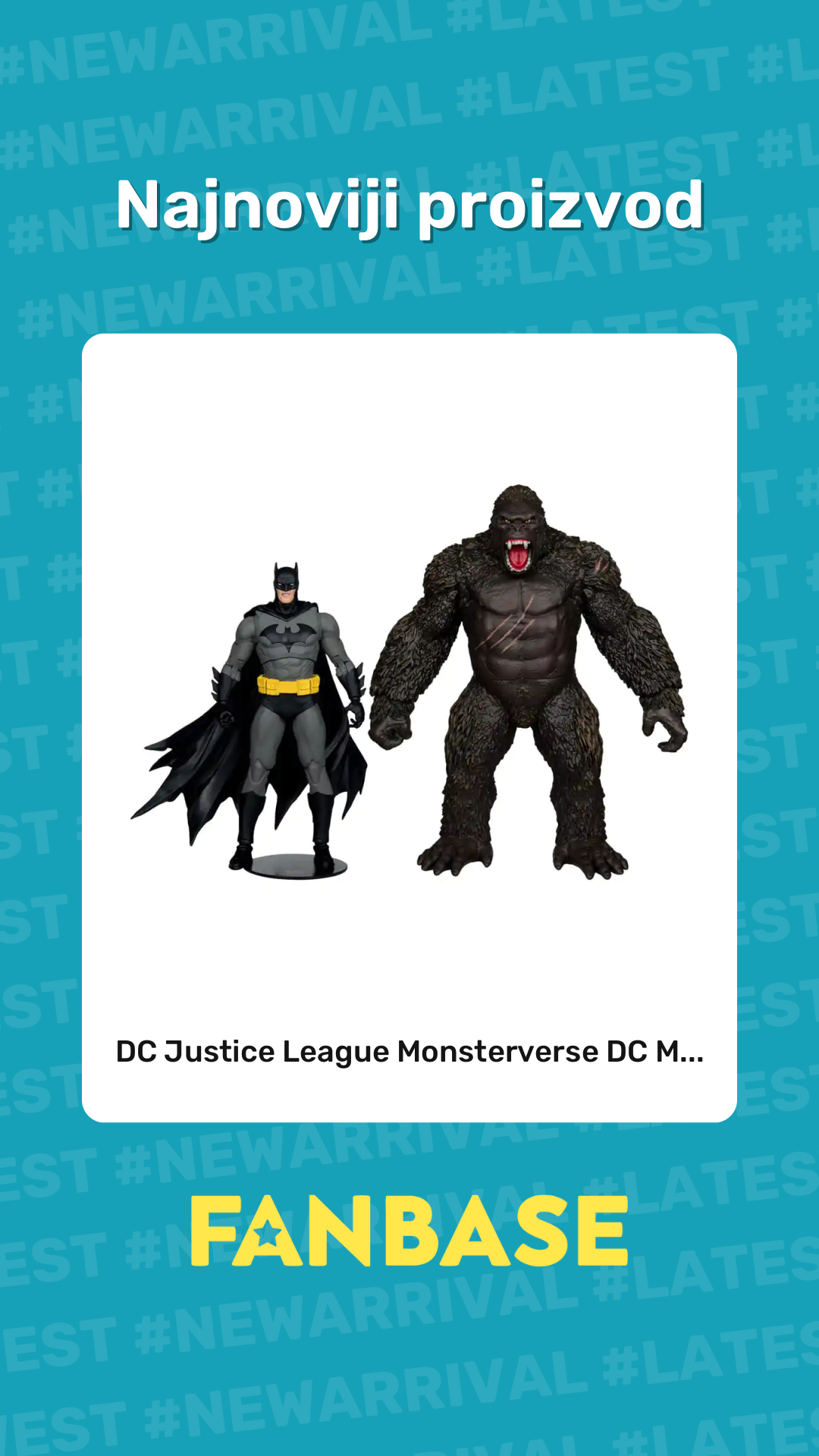 Najnoviji proizvod: DC Justice League Monsterverse DC M...