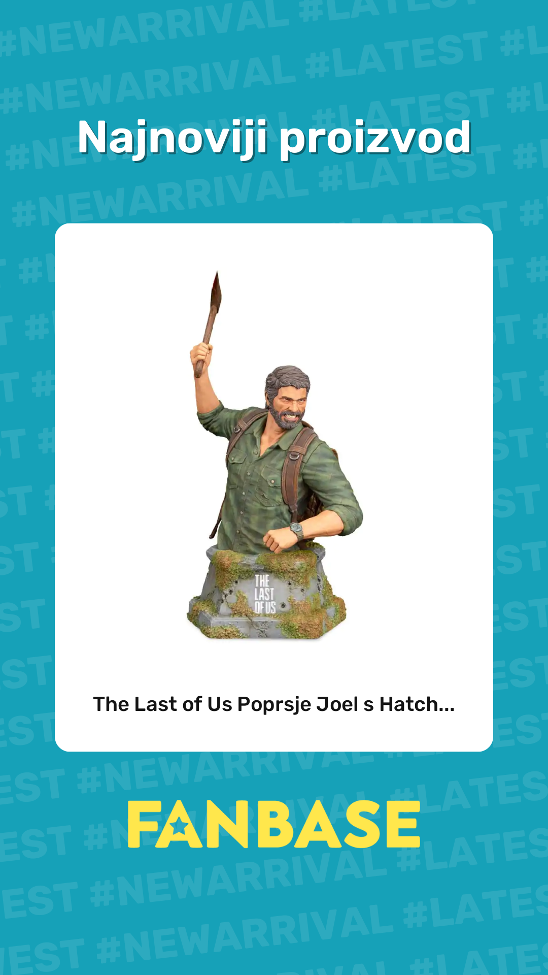 Najnoviji proizvod: The Last of Us Poprsje Joel s Hatch...